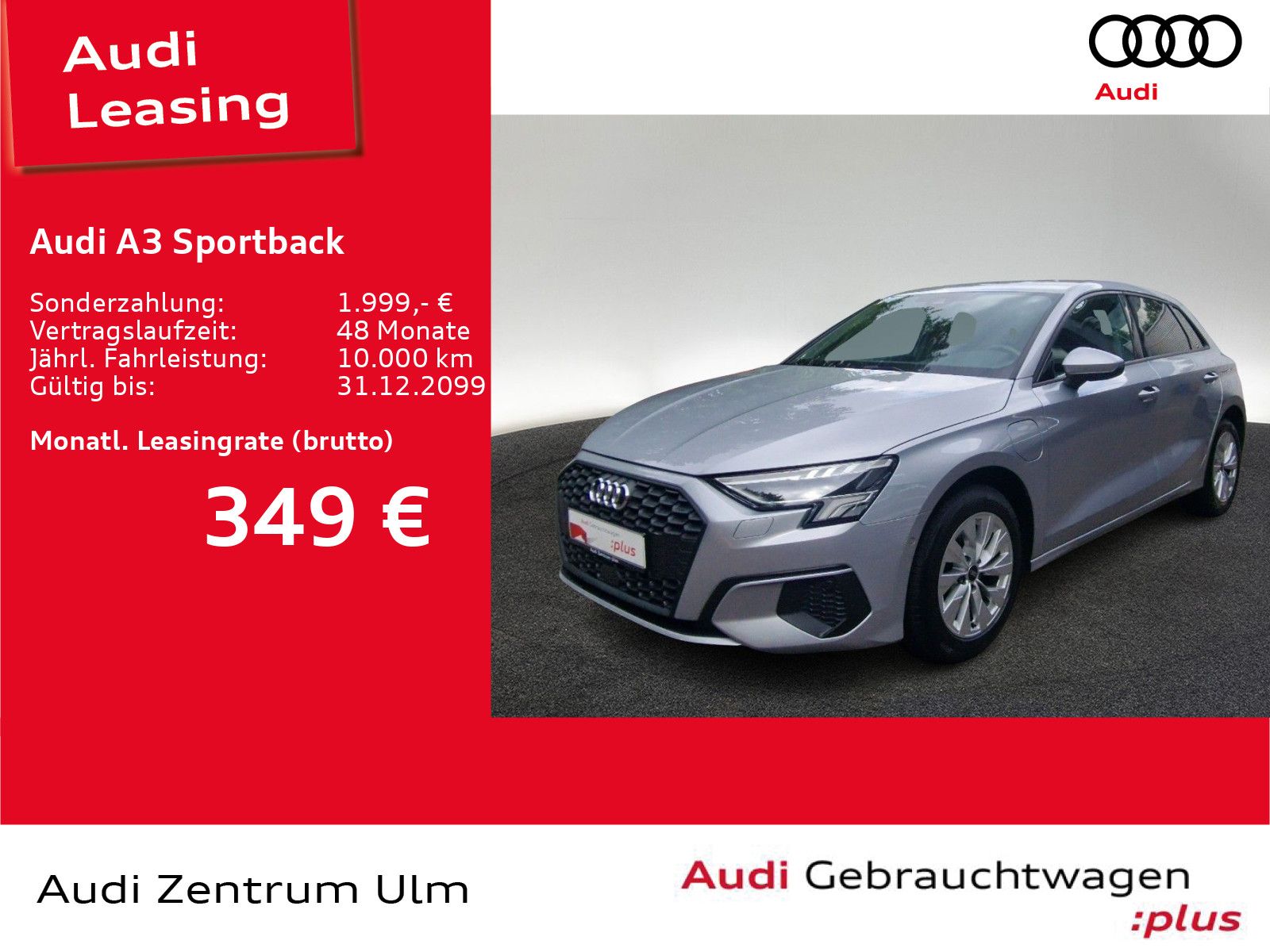 Audi A3 Sportback 40 TFSI e B&O HuD KAM LED NAVI+