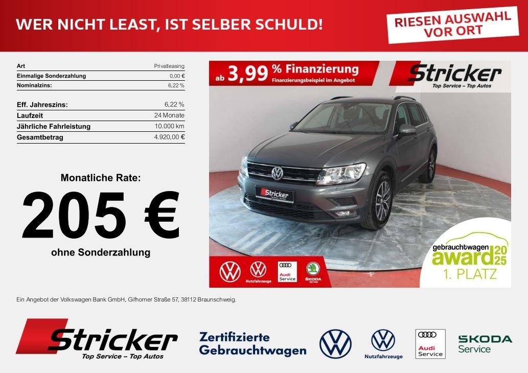 Volkswagen Tiguan Comfortline 2.0TSI DSG 4M 205,-ohne Anzah