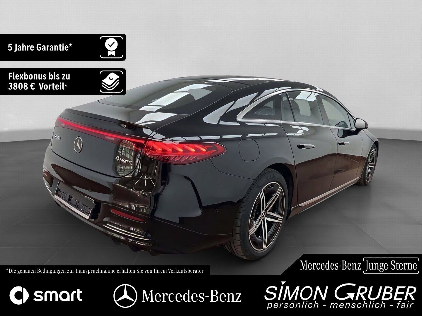 Fahrzeugabbildung Mercedes-Benz EQS 580 4M AMG Pano Hyper Sitzklima Massage