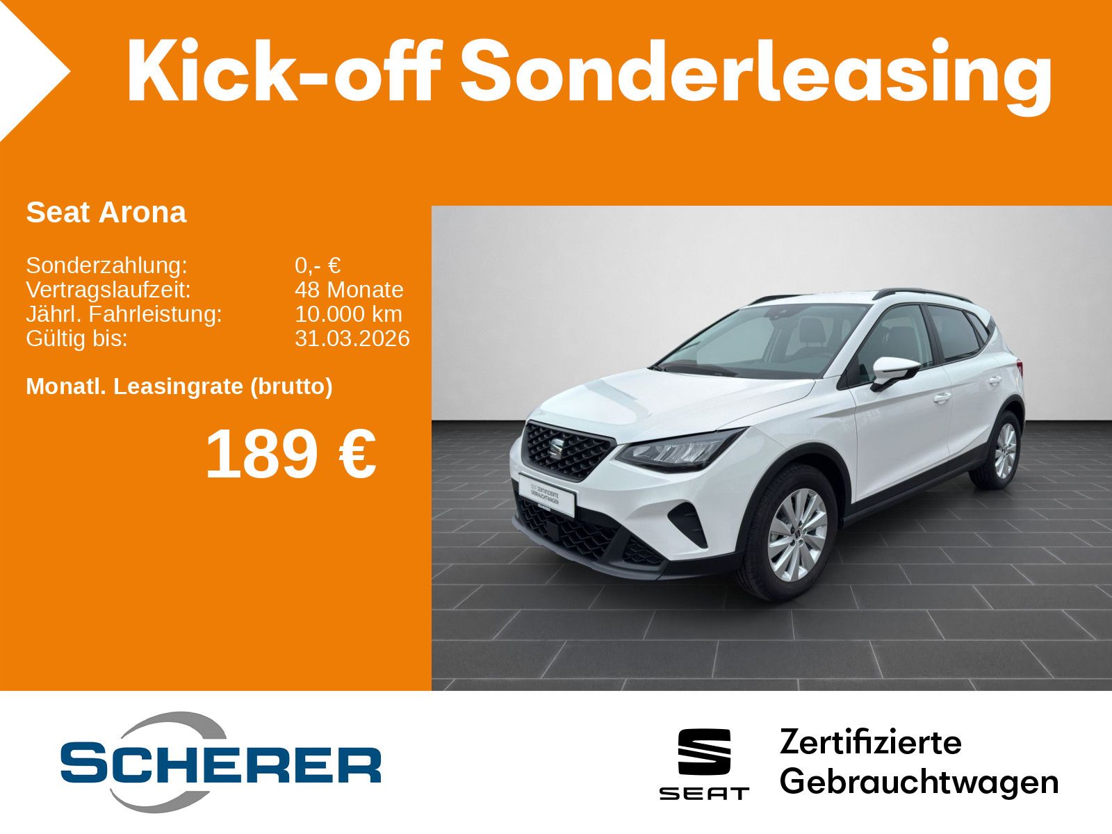 Seat Arona Style 1.0 TSI NAVI CARPLAY SHZ EPH GRA