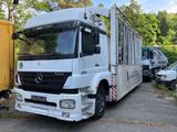Mercedes-Benz Axor 1833 Glastransp. Kran MKG 125 Funk!! - Mercedes-Benz Mk