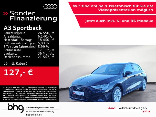 Audi A3 Sportback 40 TFSIe S-tronic Virtual APS Navi