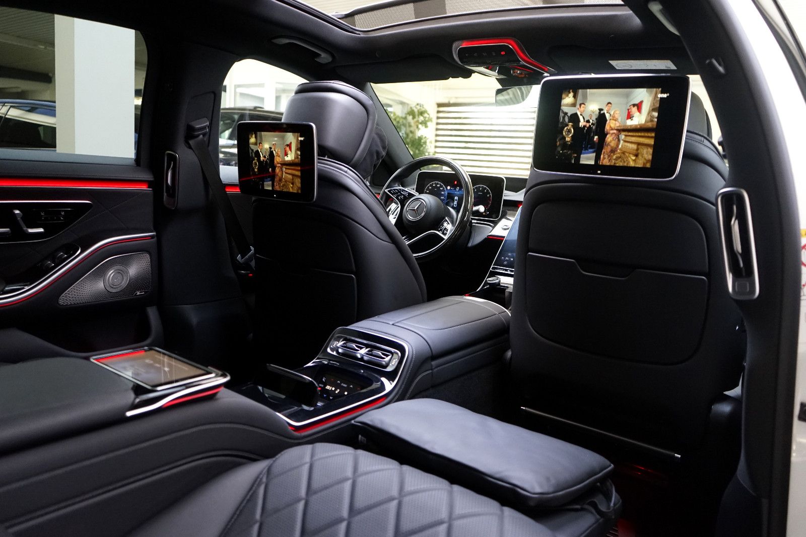 MERCEDES-BENZ S 450 4M Lang*AMG*Designo*3xTV*First Class*Voll