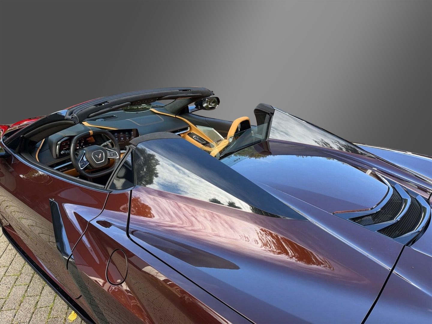 Fahrzeugabbildung Corvette C8 Cabrio Stingray 6.2 V8 3LT Lift Caffeine Brow