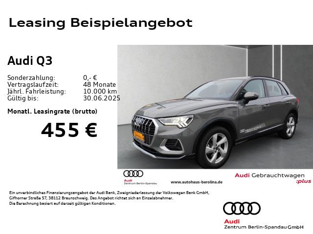 AUDI Q3 35 TFSI Adv. S tronic *R-CAM*Smartph.-int.*