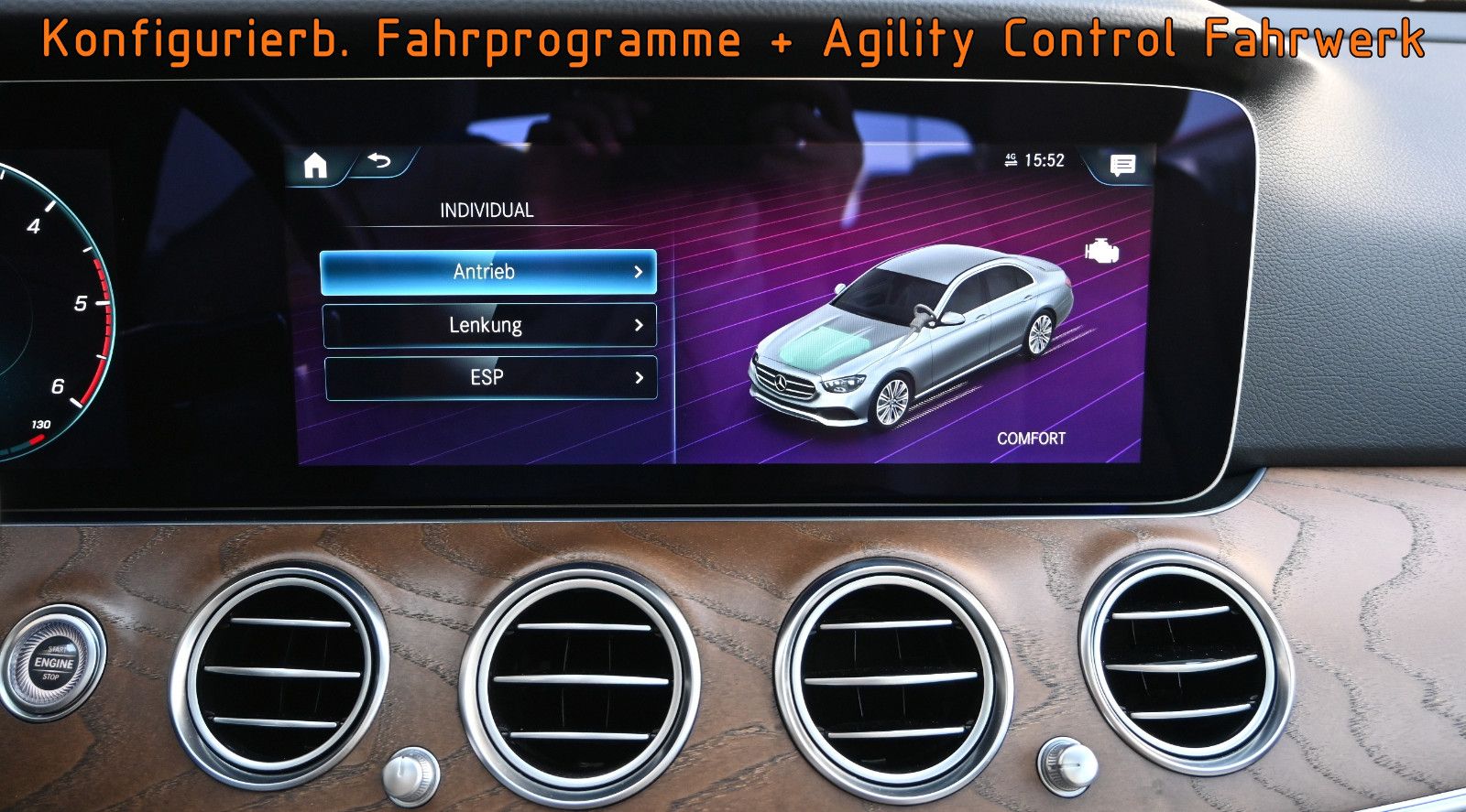 Fahrzeugabbildung Mercedes-Benz E 220 d 4MATIC Exclusive °AHK°PANO°STANDHEIZUNG°