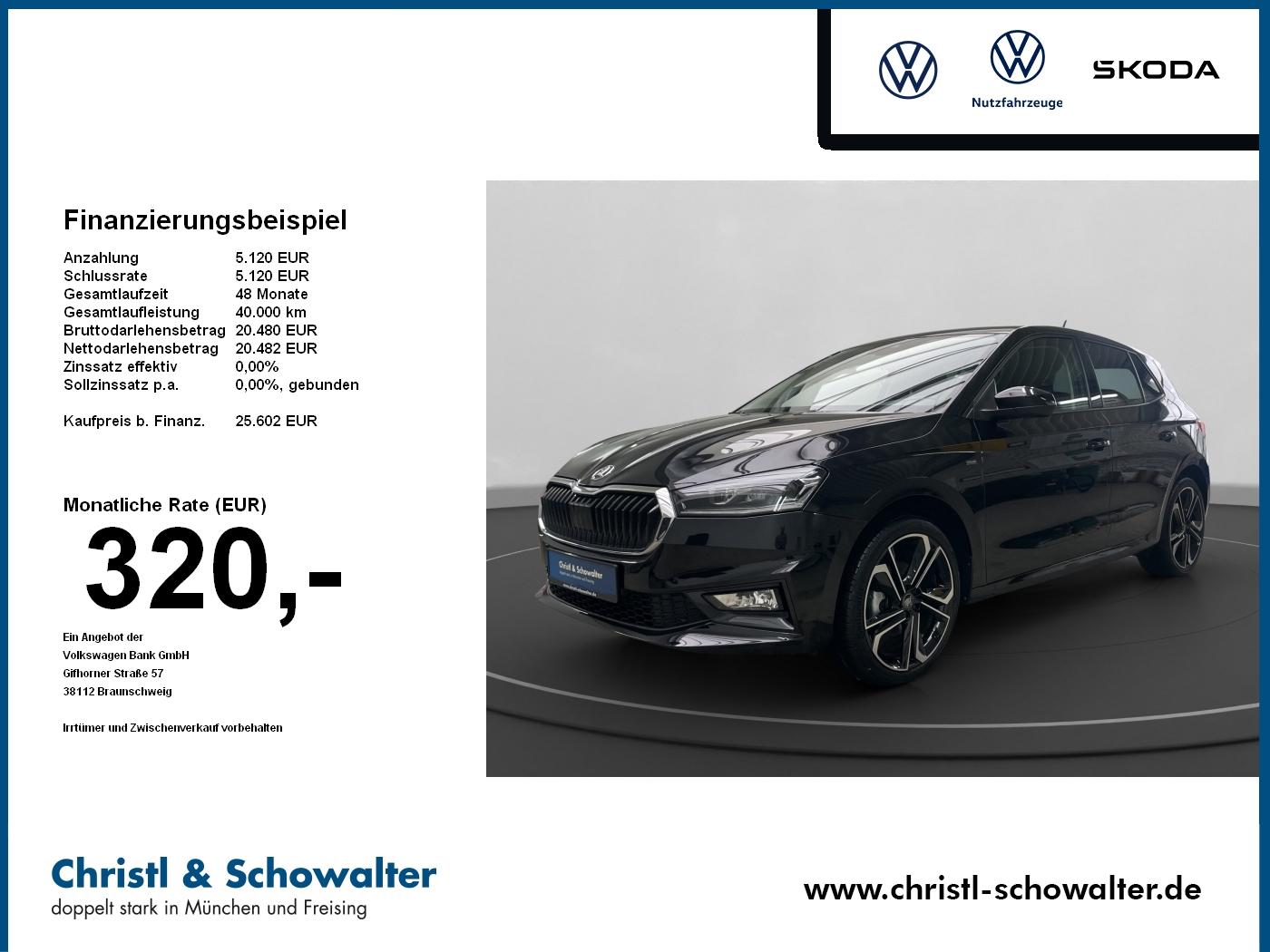 Skoda Fabia 1.0TSI DSG Tour ACC+LED+Navi+SHZ+Winterp.