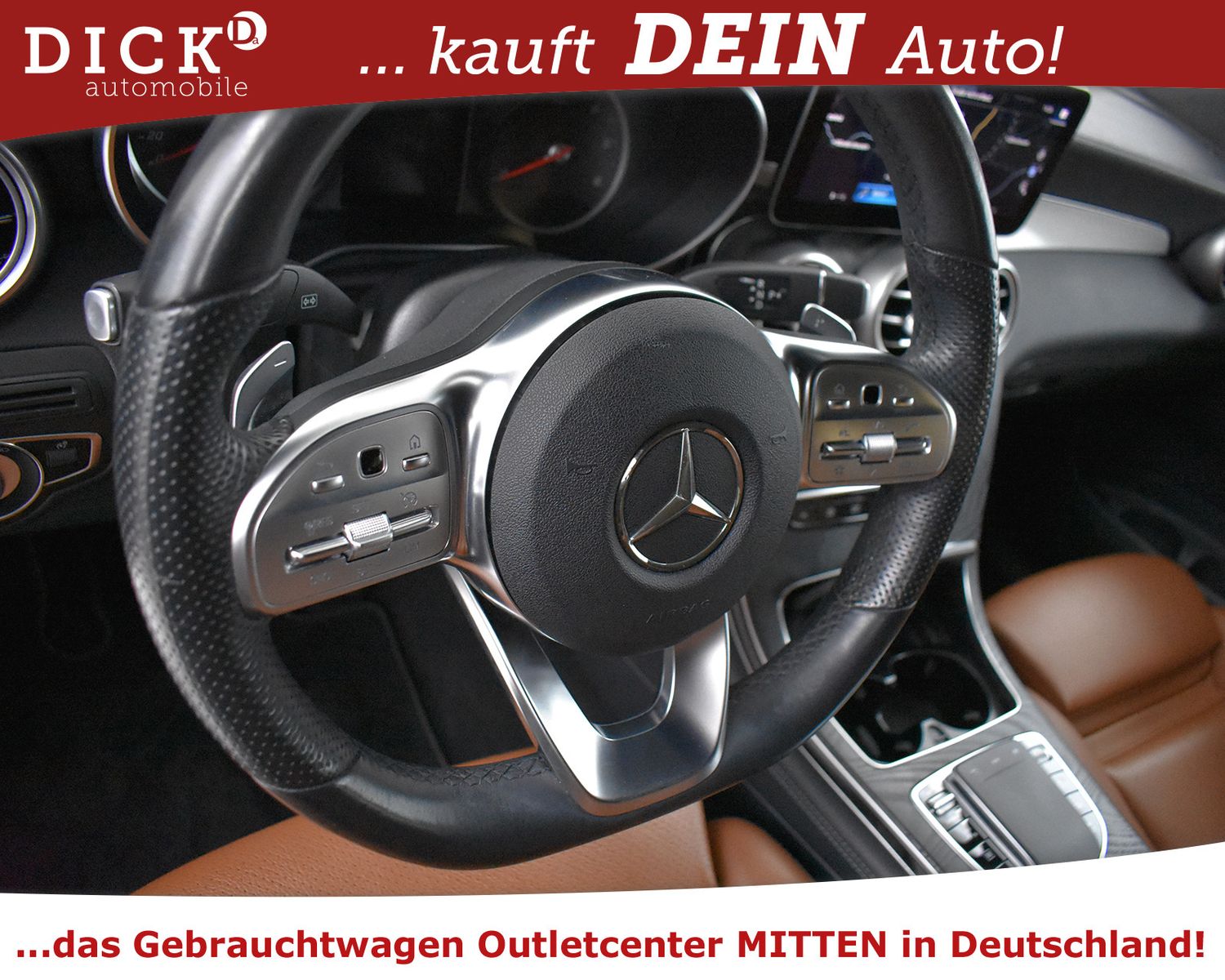 MERCEDES-BENZ GLC220d Coupe 2X AMG Line 4M NAVI+KAMERA+LED+20" - Image 15