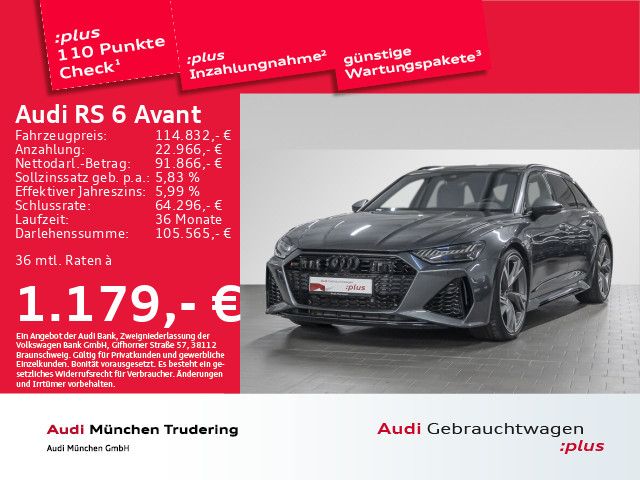 Audi RS6 Avant Dynamik-Paket+ Pano Matrix Head-up-Dis