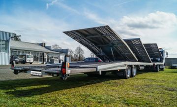 MAN TGM 12.290 Techau Autotransporter 5 PKW