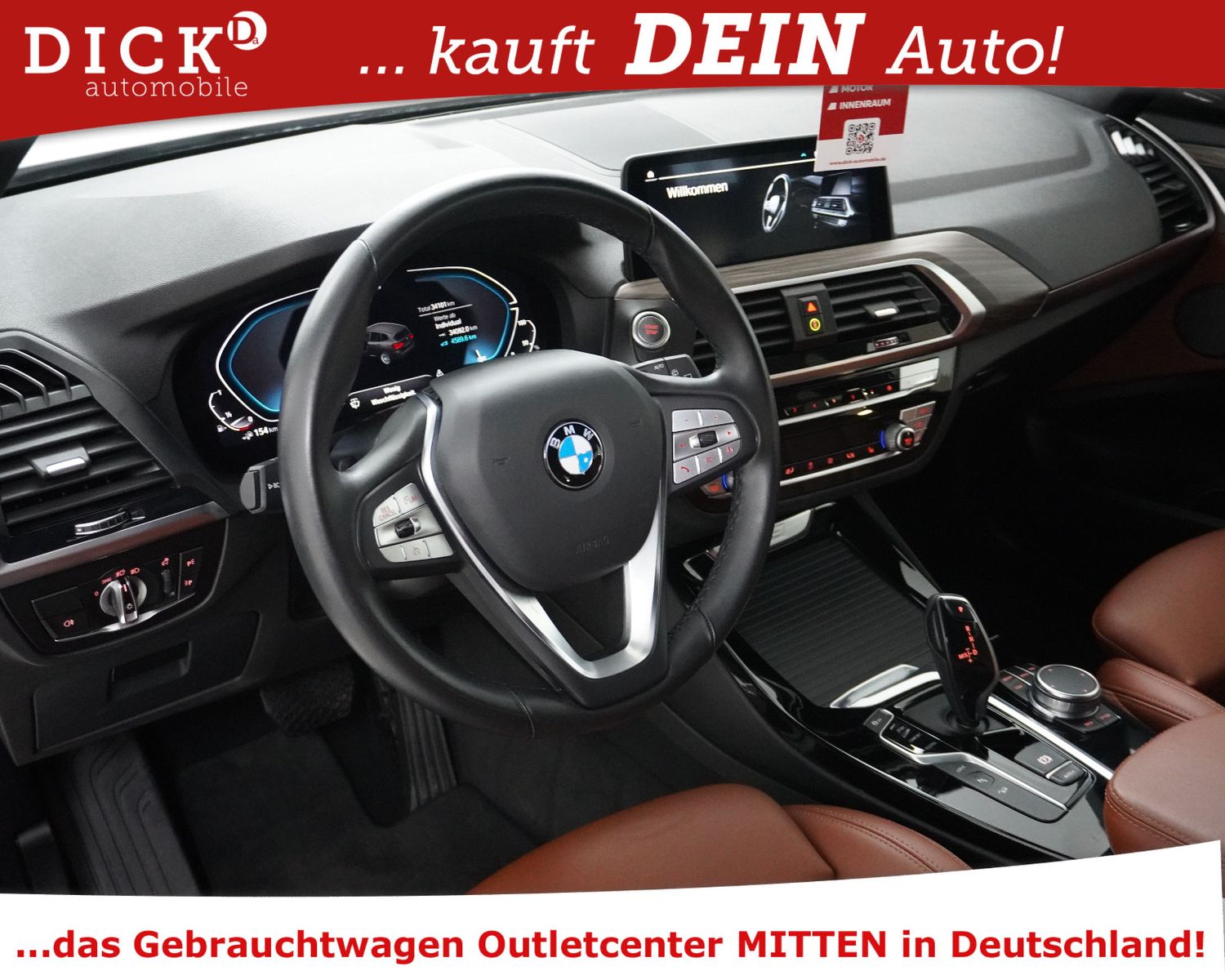 Fahrzeugabbildung BMW X3 xD 30e Advan Sport LEDER+VIRTU+PROF+LED+H&K+M