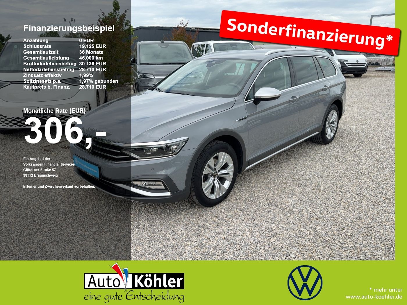 VW Passat Variant Alltrack 4MOTION TDI DSG AHK/StHz