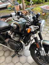 Royal Enfield Continental 650 Super Meteor Green - Royal Enfield Super Meteor 650
