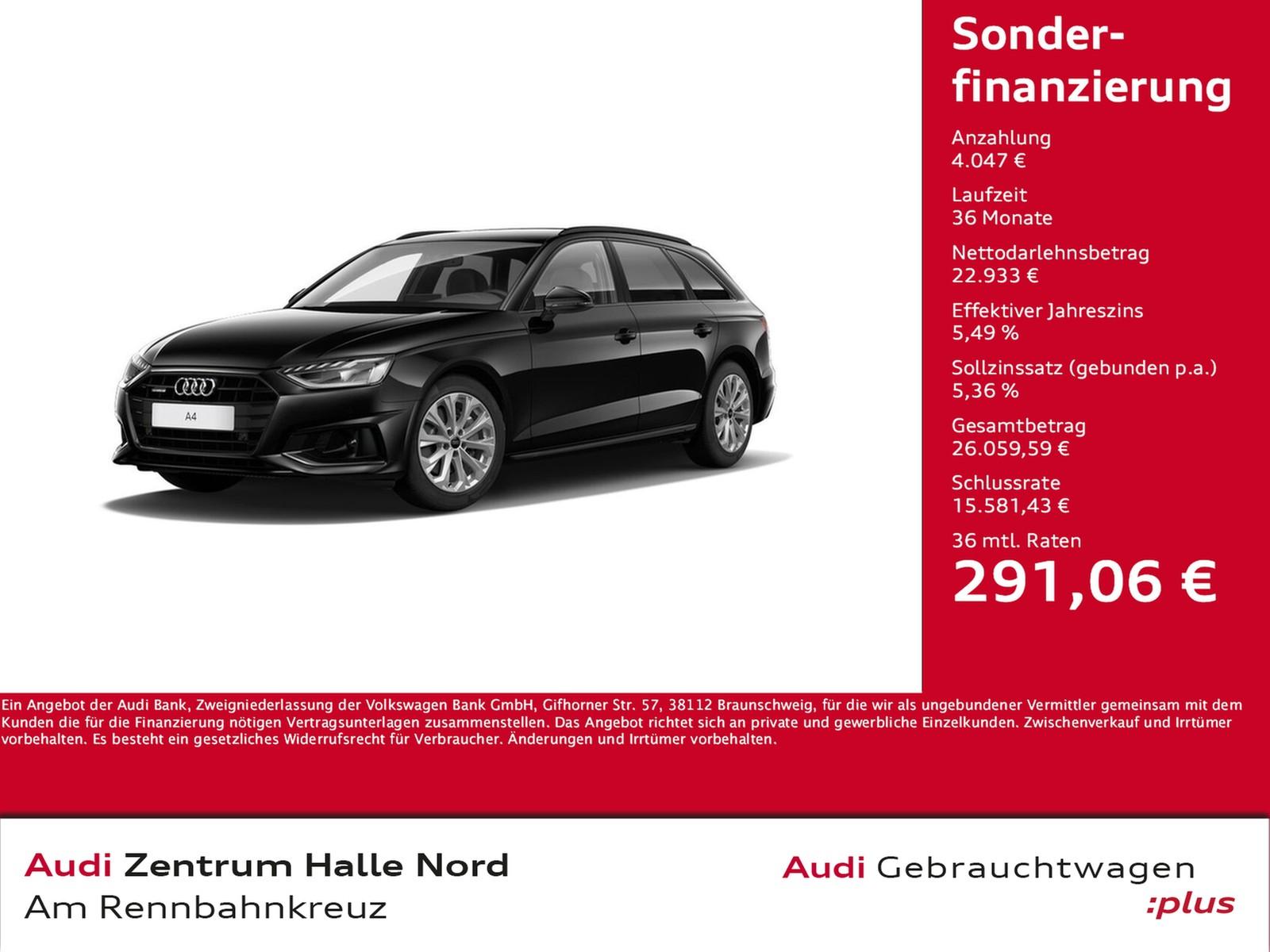 Audi A4 Avant advanced 40 TFSI quattro S tronic