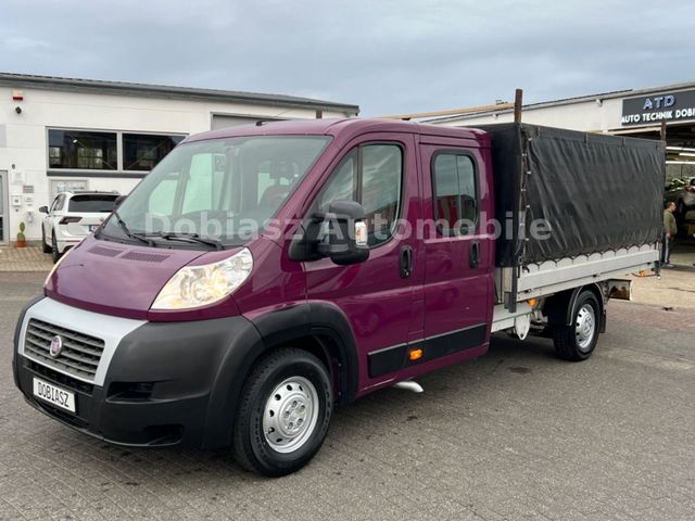 Fiat Ducato Maxi 2.3 L5 DoKa Pritsche + Plane *KLIMA*