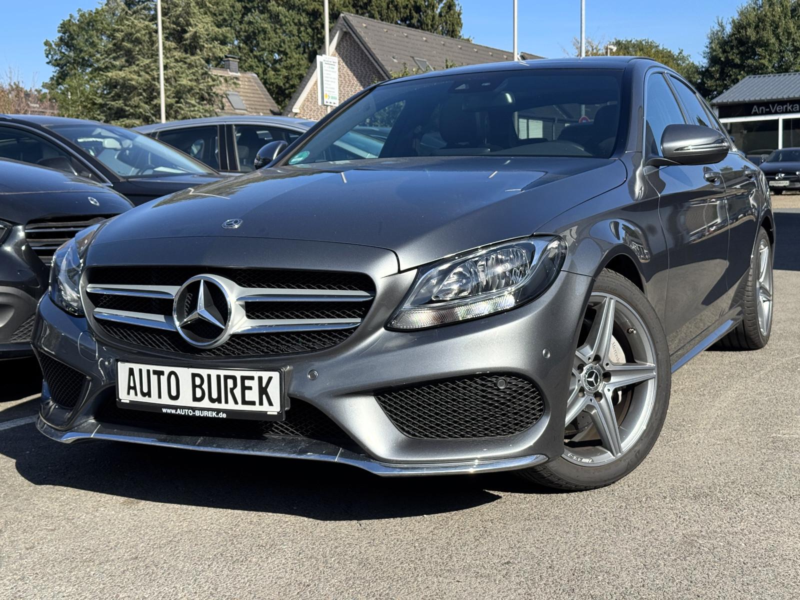 Mercedes-Benz C180 CGI Lim. 9G AMG Line Navi Leder Pano Stdhzg