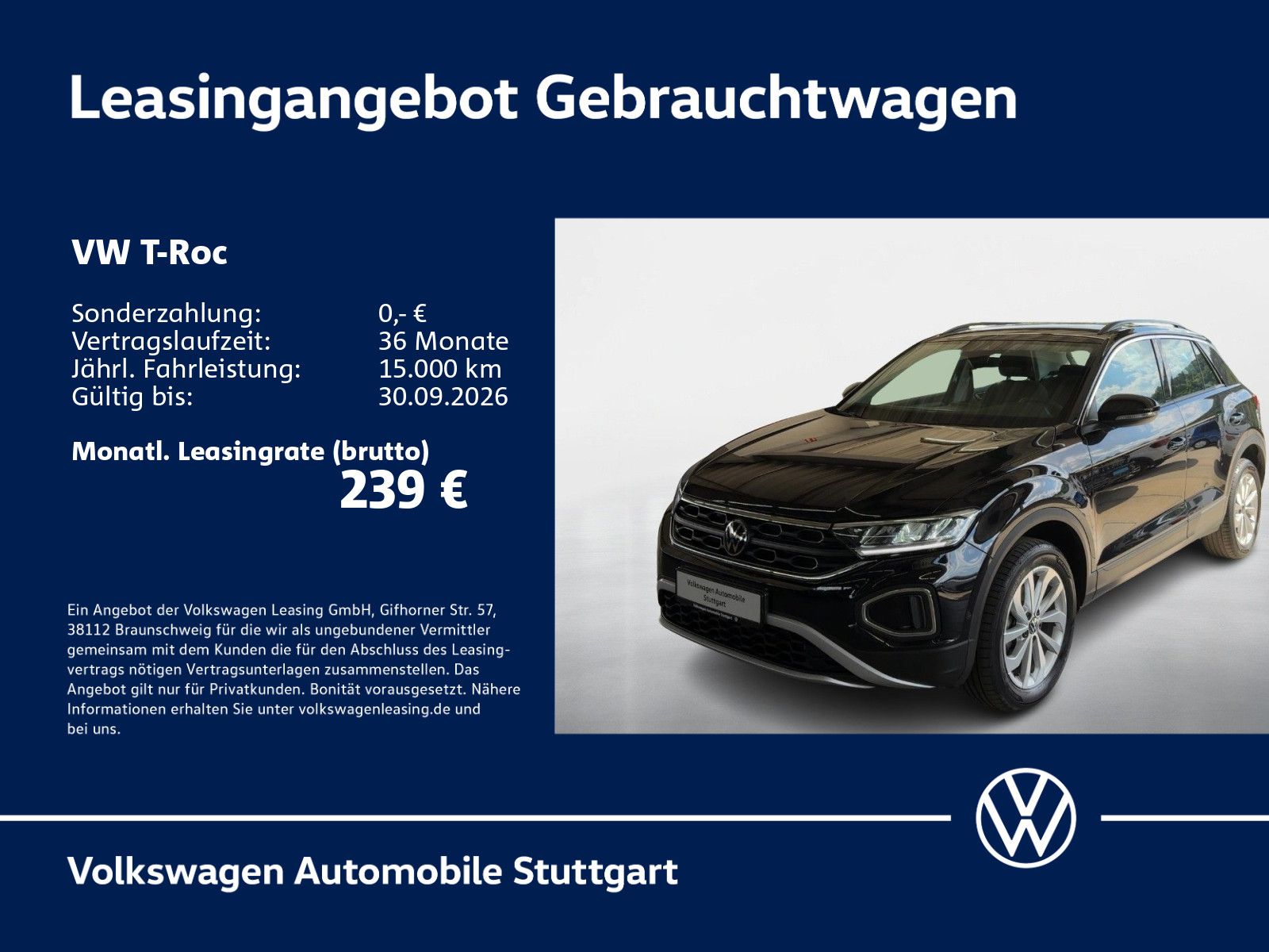Volkswagen T-Roc Life 1.5 TSI DSG Navi Kamera LED SHZ