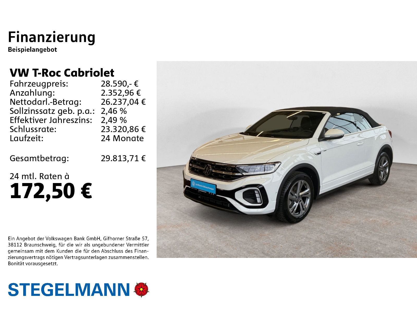 Volkswagen T-Roc Cabriolet 1.5 TSI DSG R-Line AHK Navi LED foto 2