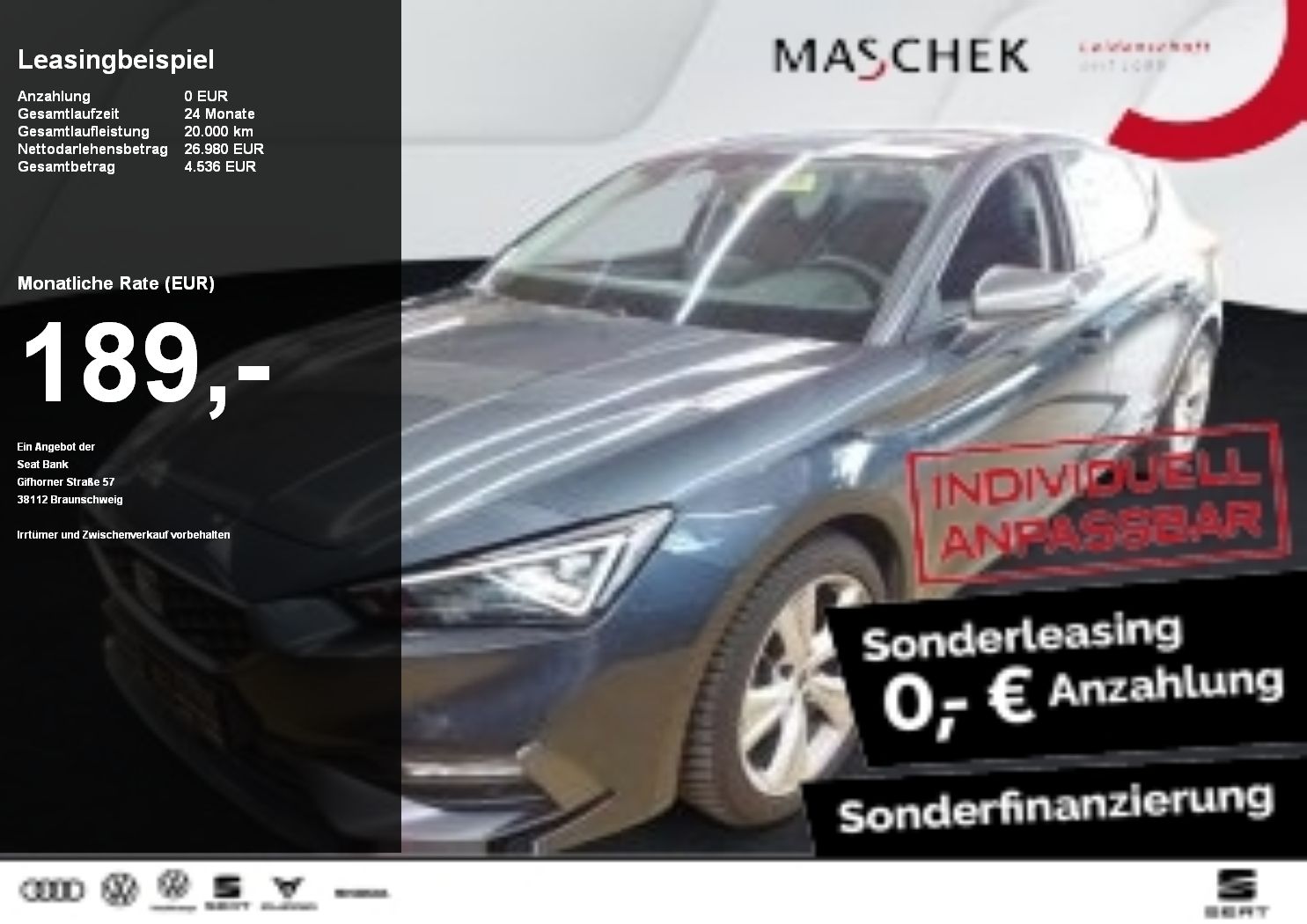 Seat Leon FR 1.5 eTSI DSG Matrix RearView ACC MirrorL