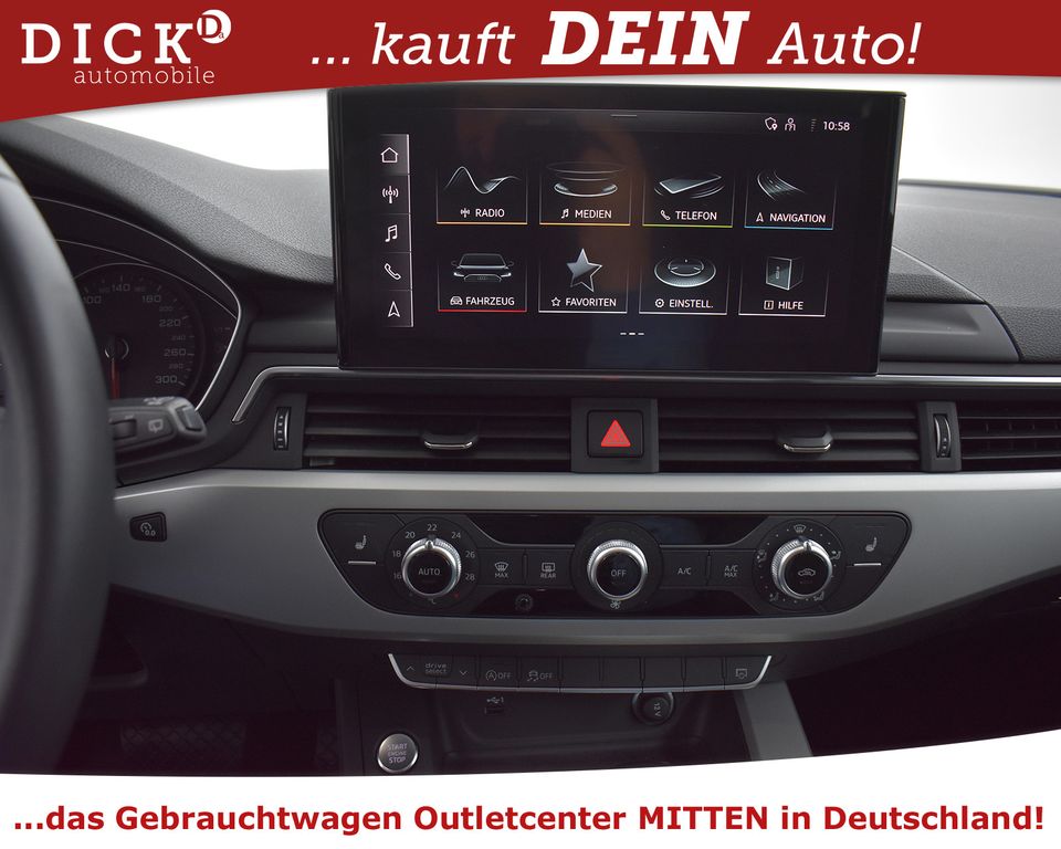 Audi A4 Av 40d S-Tr Advanc Sport NAVI+LED+SHZ+AHK+TEM