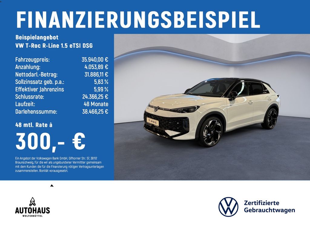 T-Roc R-Line 1.5 eTSI DSG