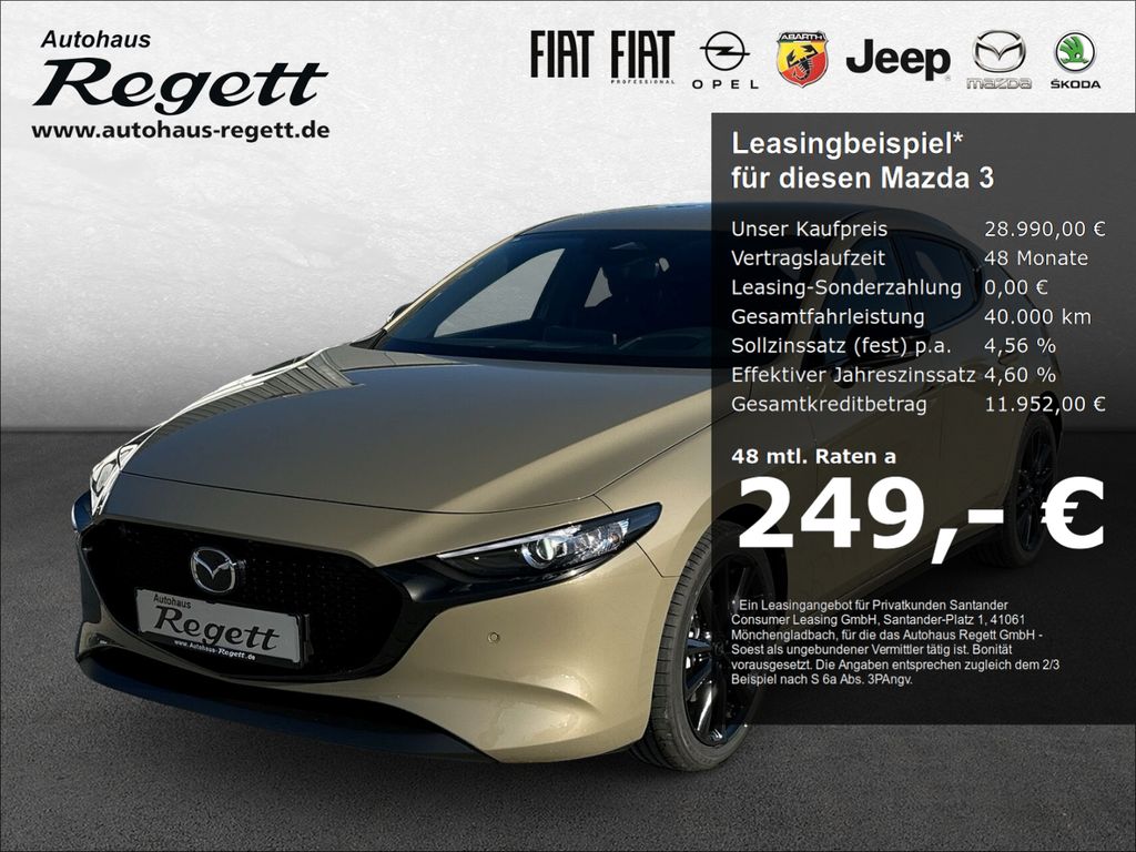 Mazda 3 Homura 2.5L e-SKYACTIV G 140ps HUD Navi LED A