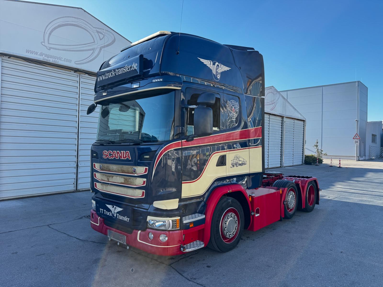 Scania R490 Topline 6x2 LowDeck Lift/Lenk
