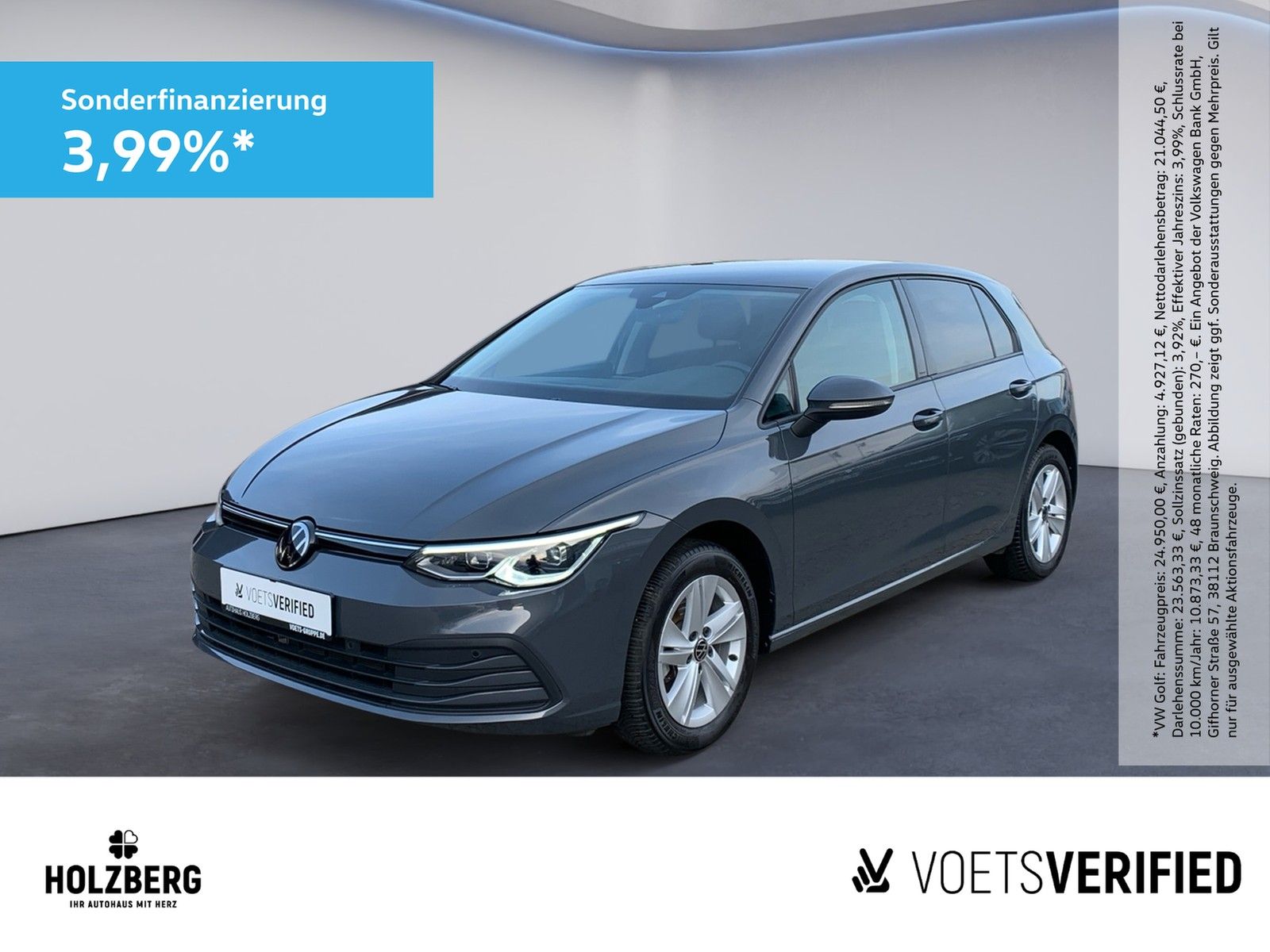 Volkswagen Golf 1.5 TSI Life NAVI+CARPLAY+SHZ