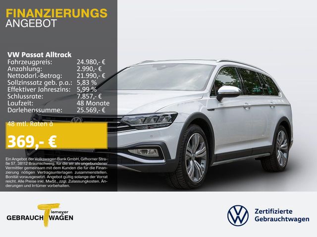 Volkswagen Passat Alltrack 2.0 TDI 4M NAVI KAMERA DCC AHK