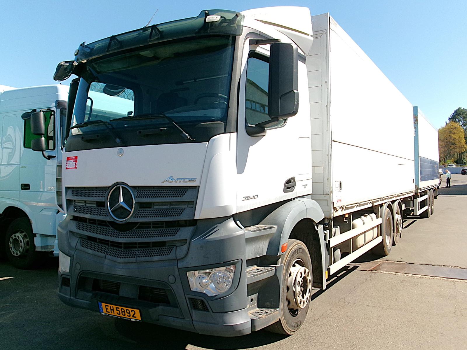 Mercedes-Benz 2540 Antos*7,7 m Schwenkwand*LBW*Lift/Lenk*Diff.