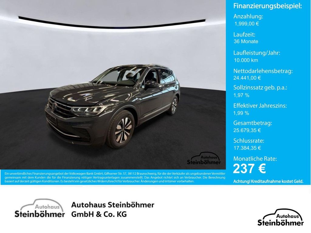 Tiguan MOVE 1.5TSI DSG LED NAV AHK SHZ ACC Navi