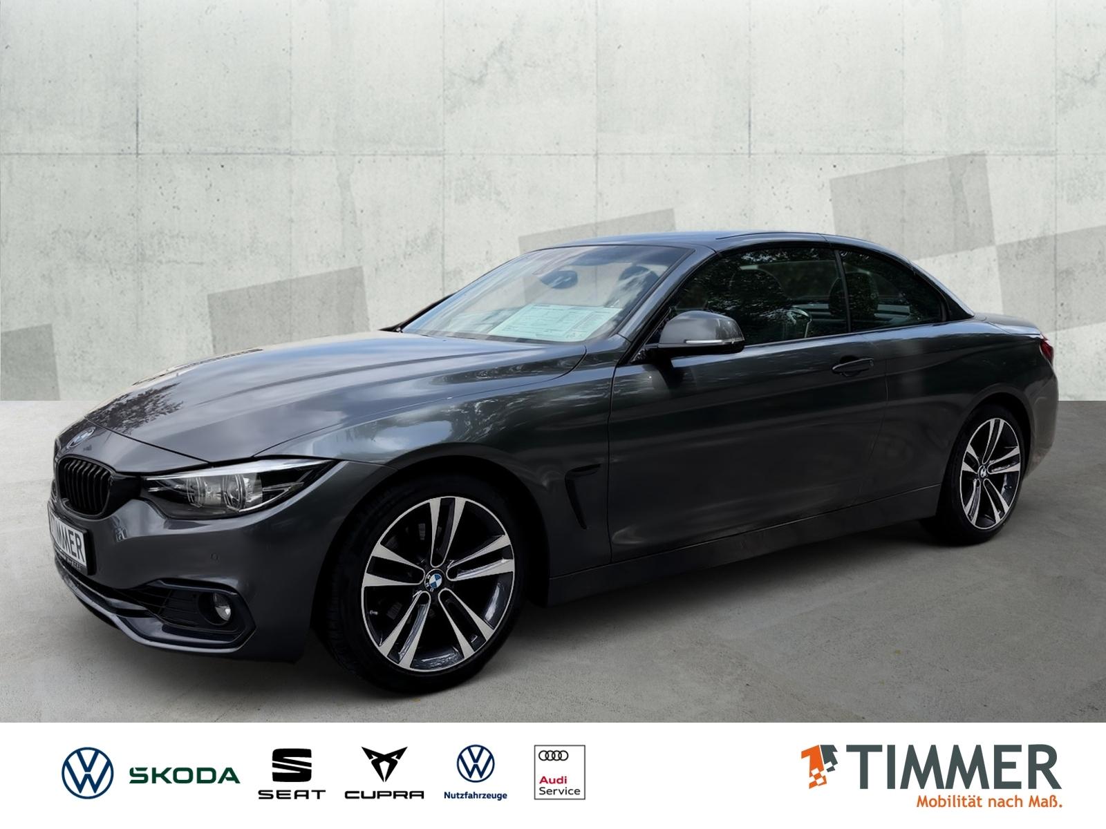 BMW 420i Cabriolet Sport Line *LEDER*NAVI*XENON*AHK*