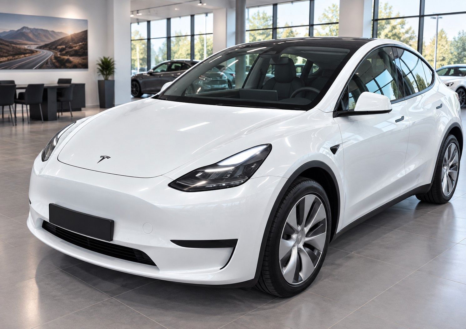 Tesla Model Y Basis RWD 93,3 SOH Shanghai 4xShz