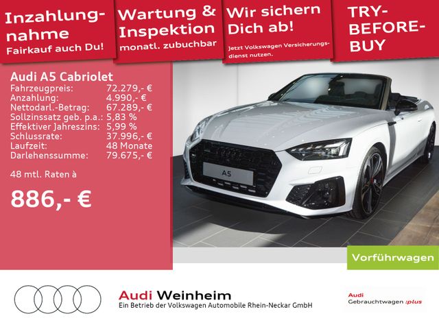 Audi A5 Cabrio S line 40 TFSI quattro S tronic HeadUp