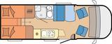 Hobby Optima OnTour Edition V 65 GE  RFK/Navi/Sat+Tv - Hobby Optima ONTOUR Edition