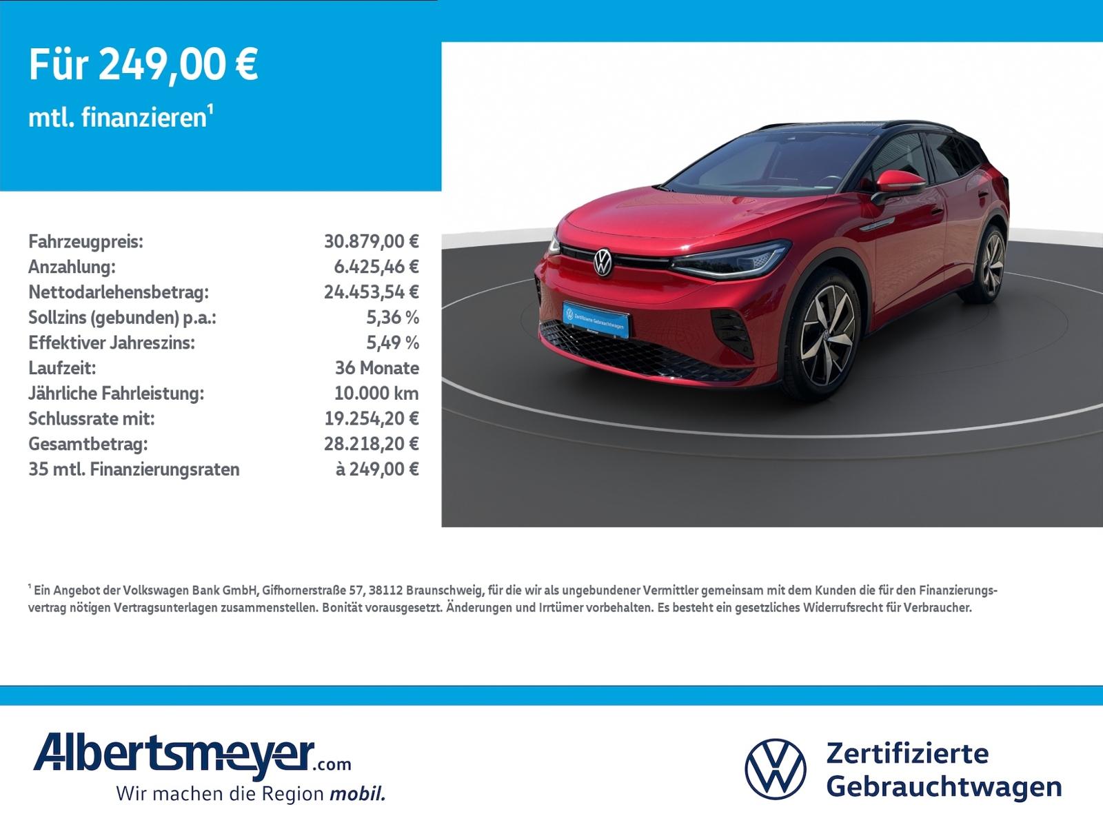 Volkswagen ID.4 GTX 4Motion +AREA-VIEW+PANORAMA+DCC+MATRIX