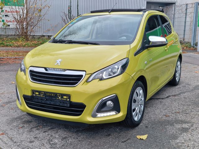 Peugeot 108 TOP Style Faltdach Klima Sitzheizung Tüv Neu