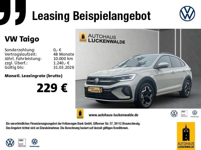 Volkswagen Taigo 1.0 TSI R-Line DSG *R-CAM*PDC*App-Connect*