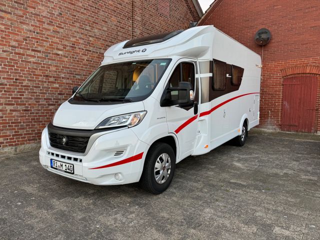 Sunlight T65 Fiat Ducato Facelift Wohnmobil Hub&Fest Mwst