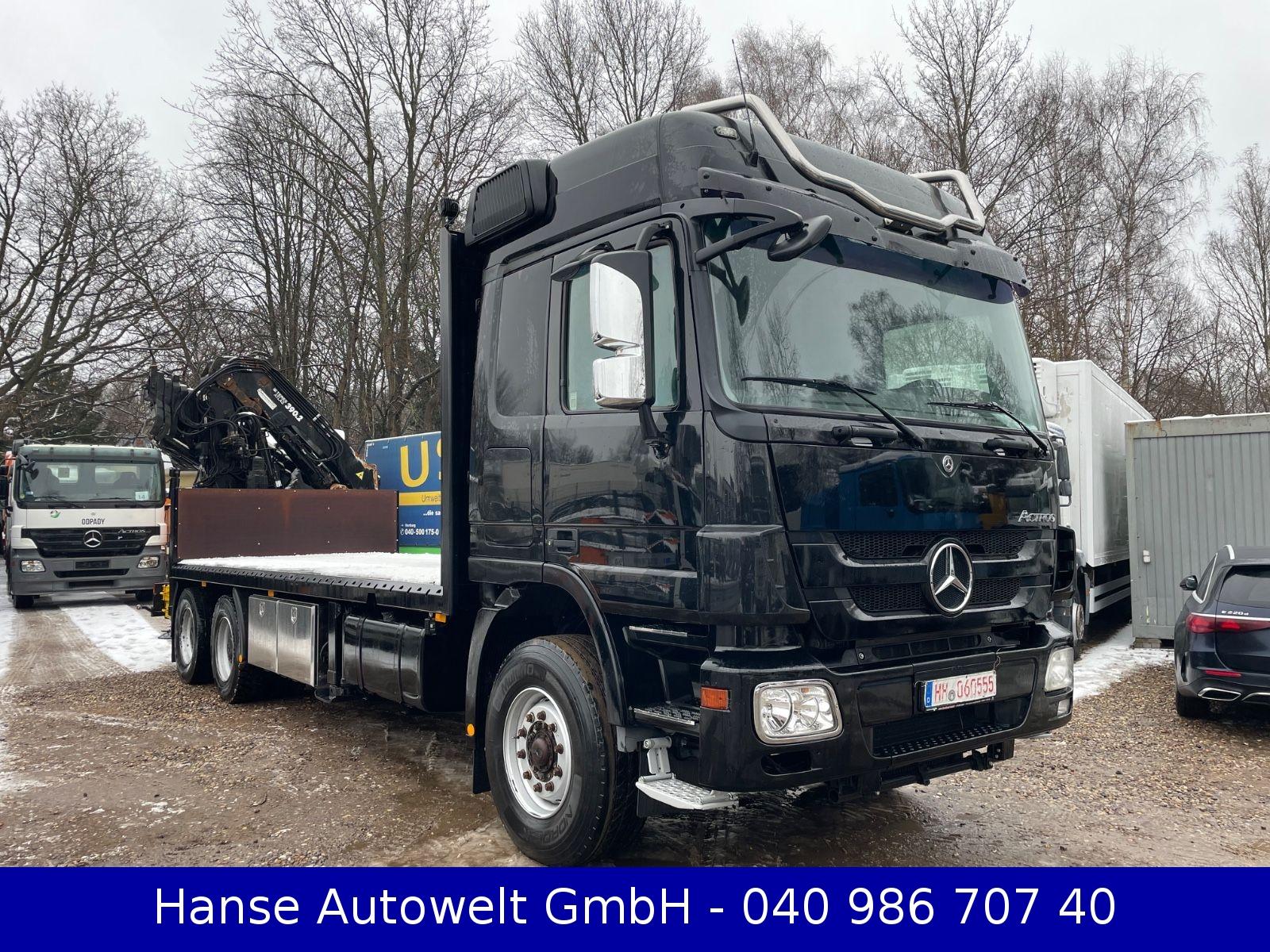 Mercedes-Benz 2651 Actros*German*6x4*Atlas 390.2*Retarder*Funk