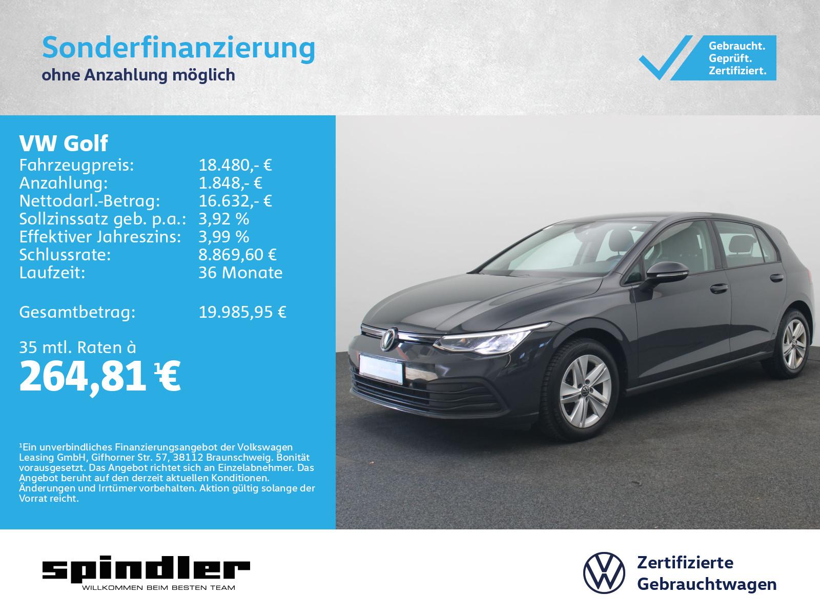 Volkswagen Golf VIII Life 1.5 TSI / Navi, CarPlay, LED, ACC