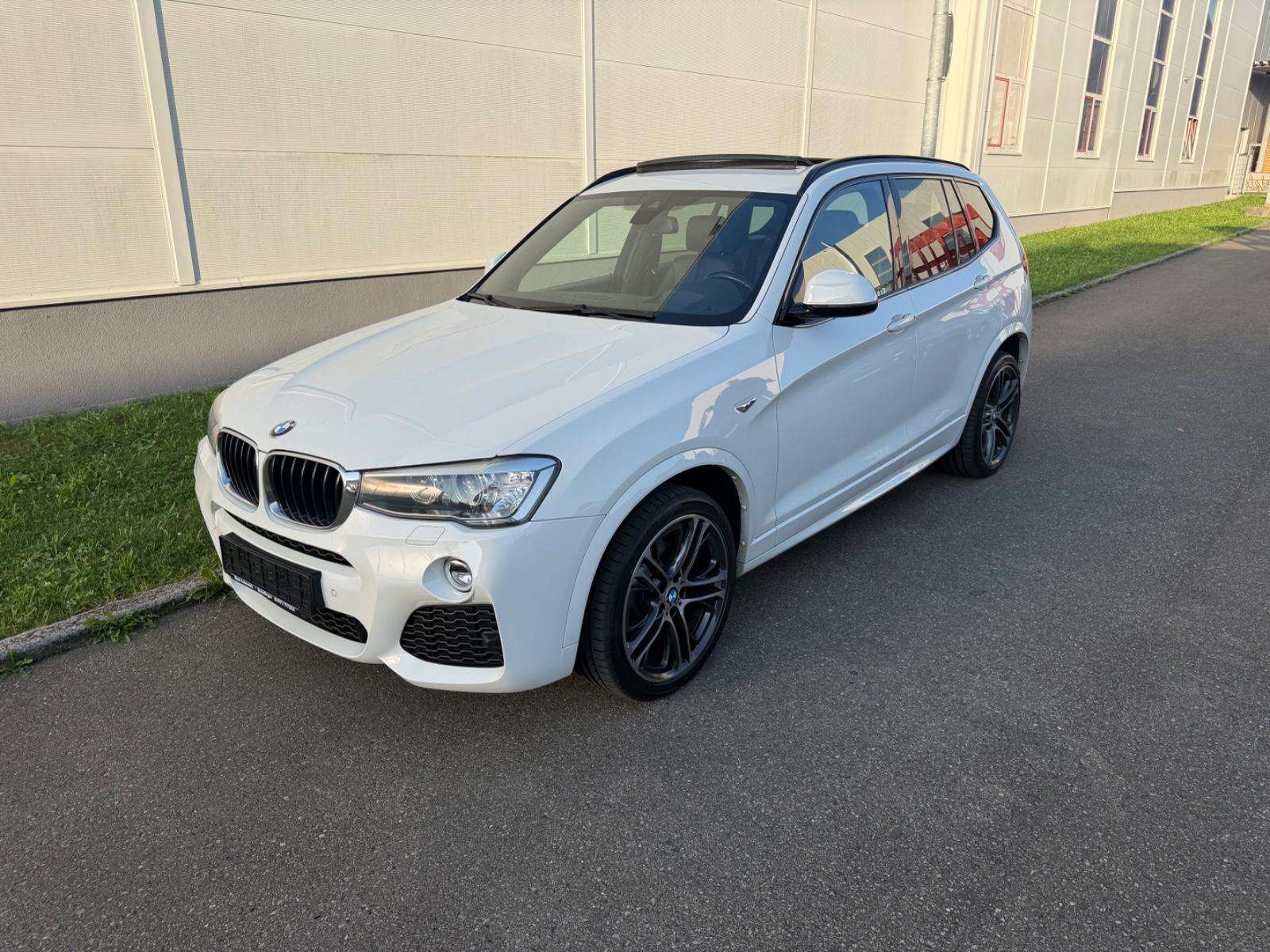 BMW X3*M-SPORT*NAV*KAM*LED*PANO*HUD*STHZ*KEY*AHK*20"