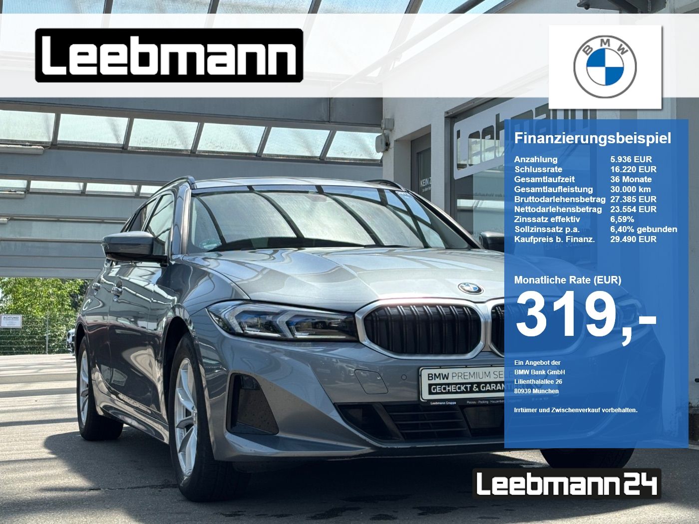 BMW 320d Touring AHK ACC HUD AdaLED foto 1
