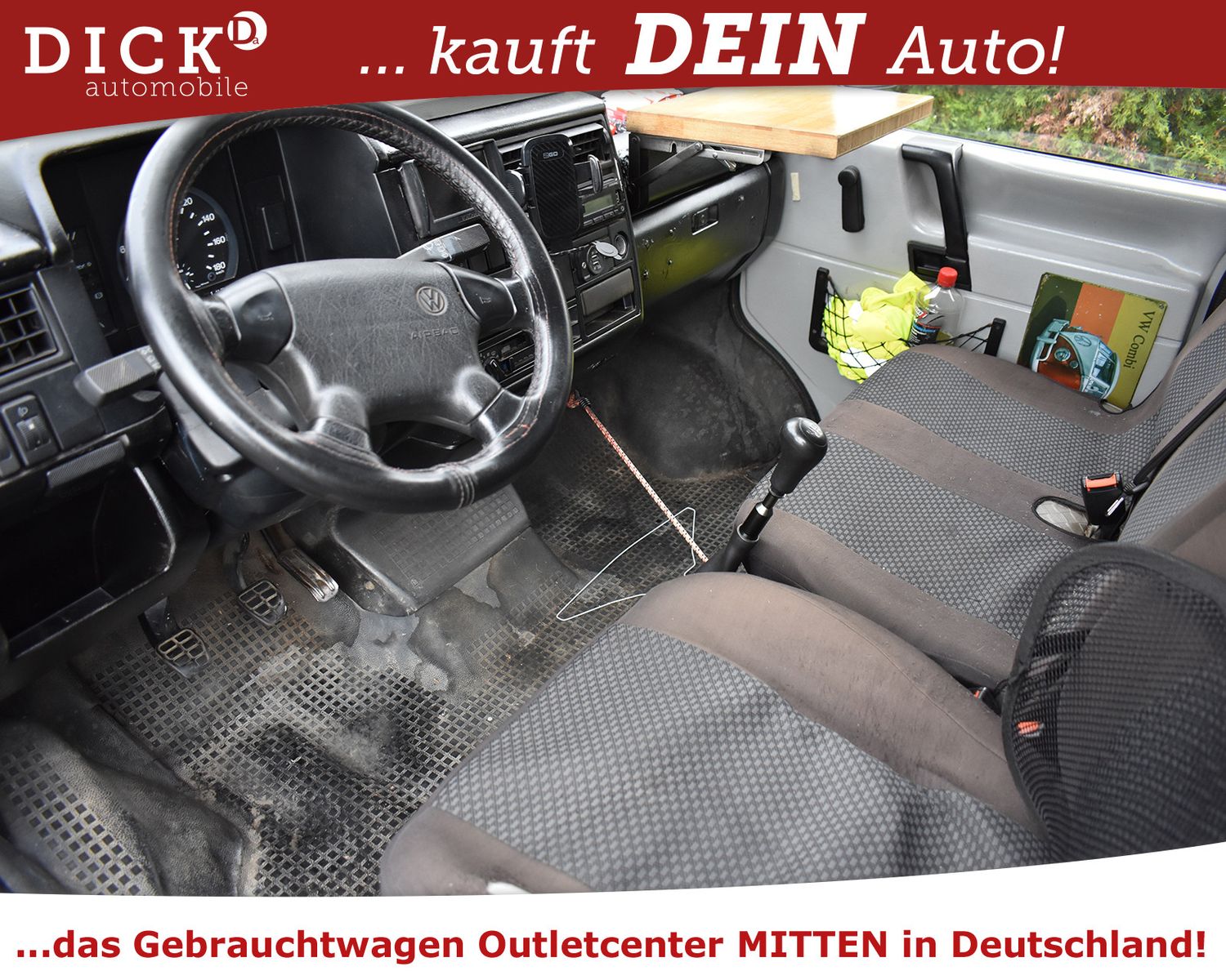 VW T4 2.4 5 Zyl Camper LANG >3-SITZE+STANDHZ+KAMER - Image 12