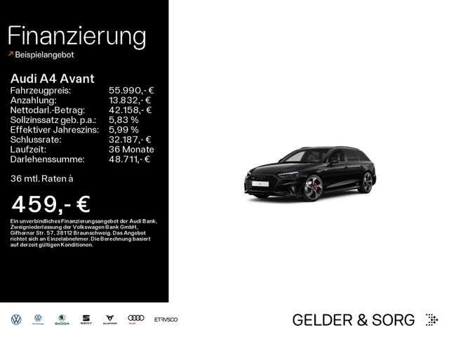 Audi A4 Avant 40 TDI qu. S line *Matrix*AHK*Business*