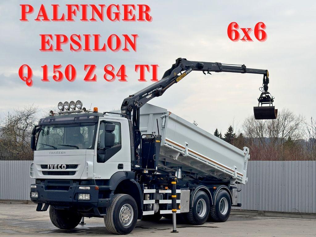 Iveco TRAKKER 410*KIPPER 5,10*PK EPSILON Q150Z84TI/6x6