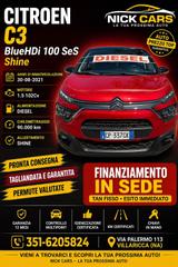 Citroën Citroen C3 BlueHDi 100 S&S Shine Pack - Citroën C3 shine-pack mit Diesel-Antrieb
