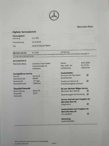 Mercedes-Benz CLA 200 Shooting Brake *KAM*NAVI*LED*PDC*PANO*