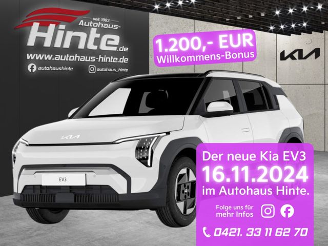 Kia EV3 81,4-kWh-Batterie, Earth VOLL 400V