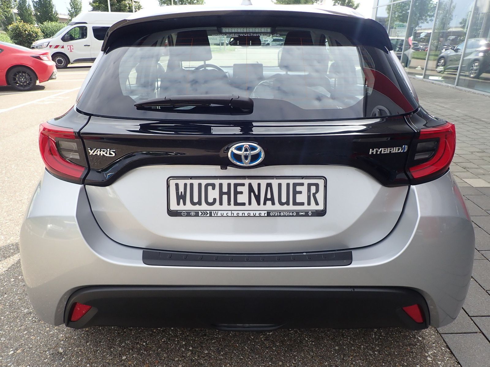 Fahrzeugabbildung Toyota Yaris Hybrid Team Deutschland, Sitzhzg.